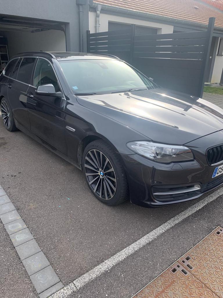 Bmw 520d Touring 184cv pack luxe, Auto's, Euro 5, Zwart, 4 cilinders, 0 kg