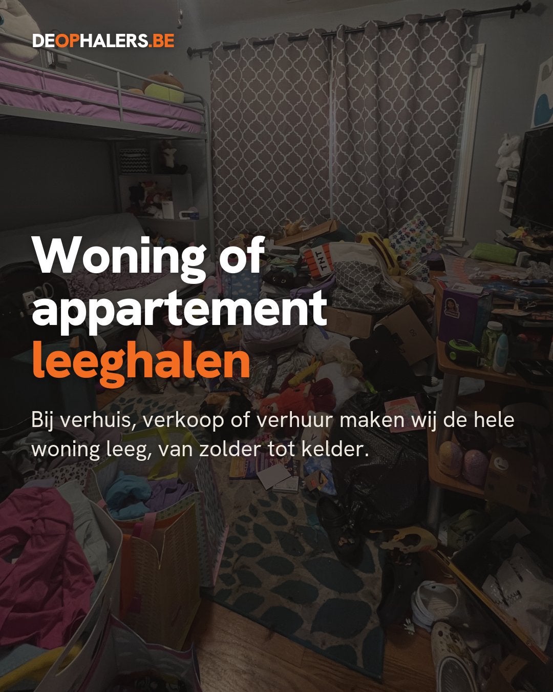 Ontruiming-leeghalen, rusthuis, woning, apartemnt, garage, Diensten en Vakmensen, Overige Diensten