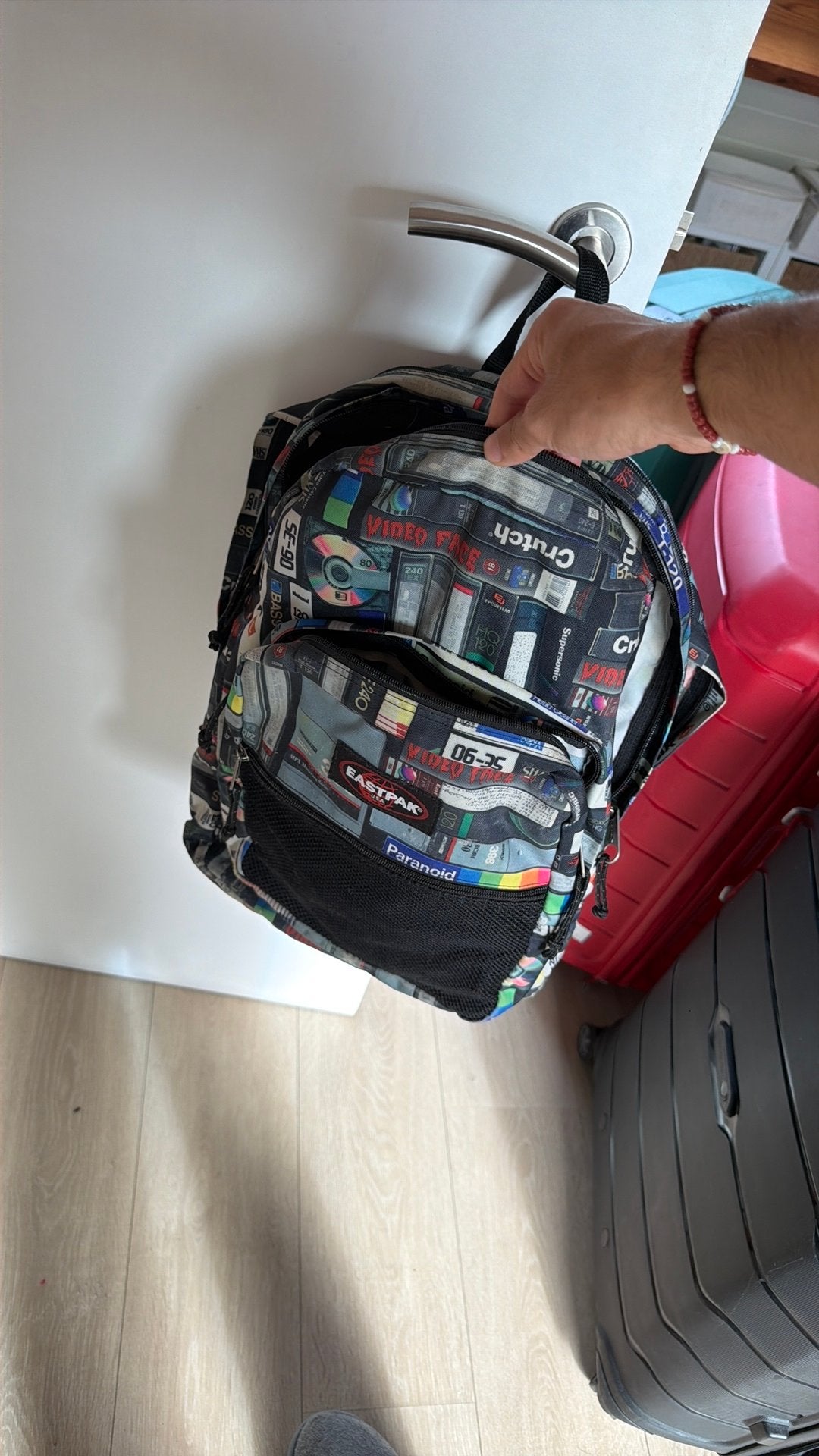 Sac à dos Eastpak vintage VHS, Enlèvement, Eastpak