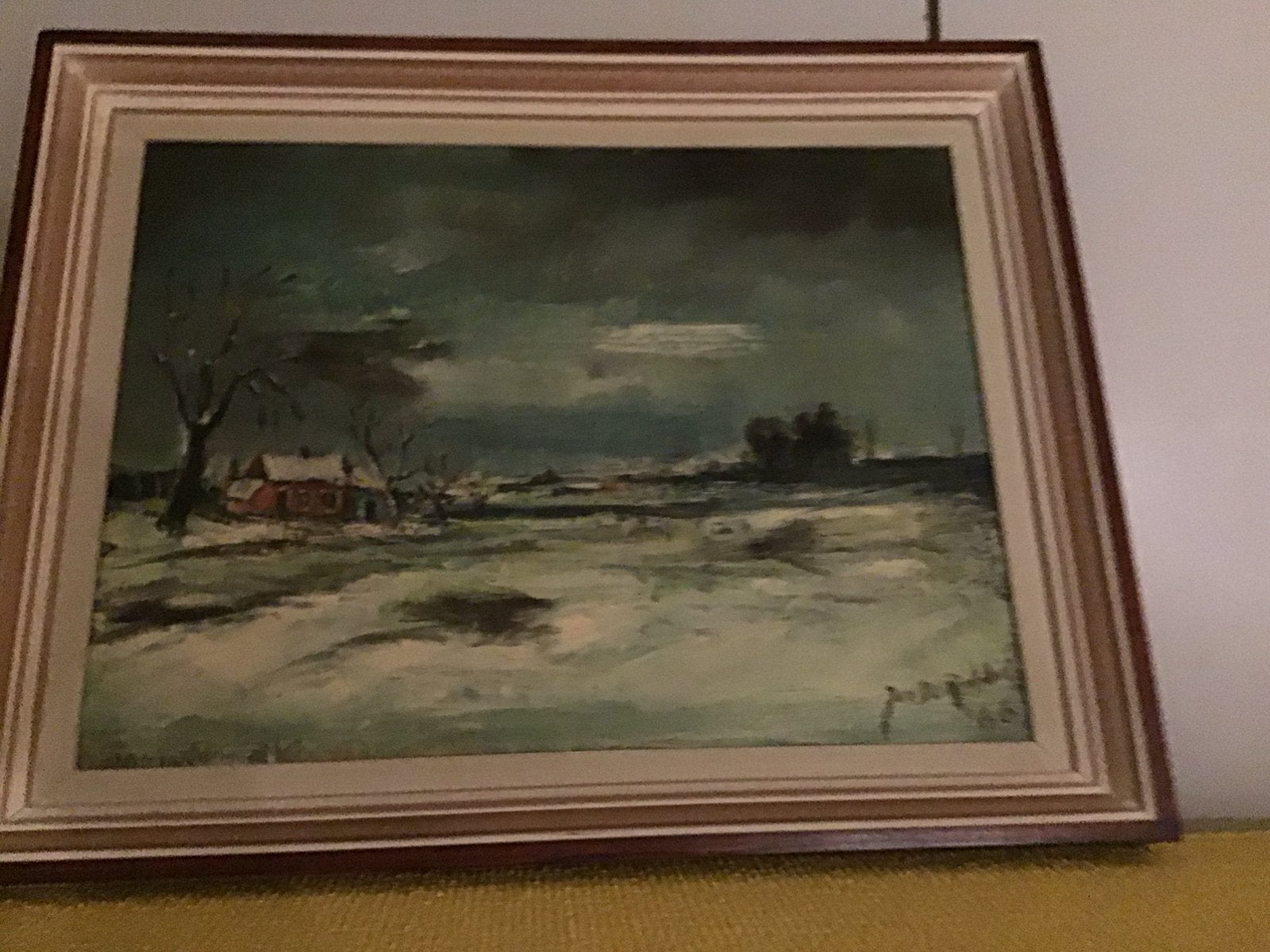 Peinture de paysage, Enlèvement, Paysage