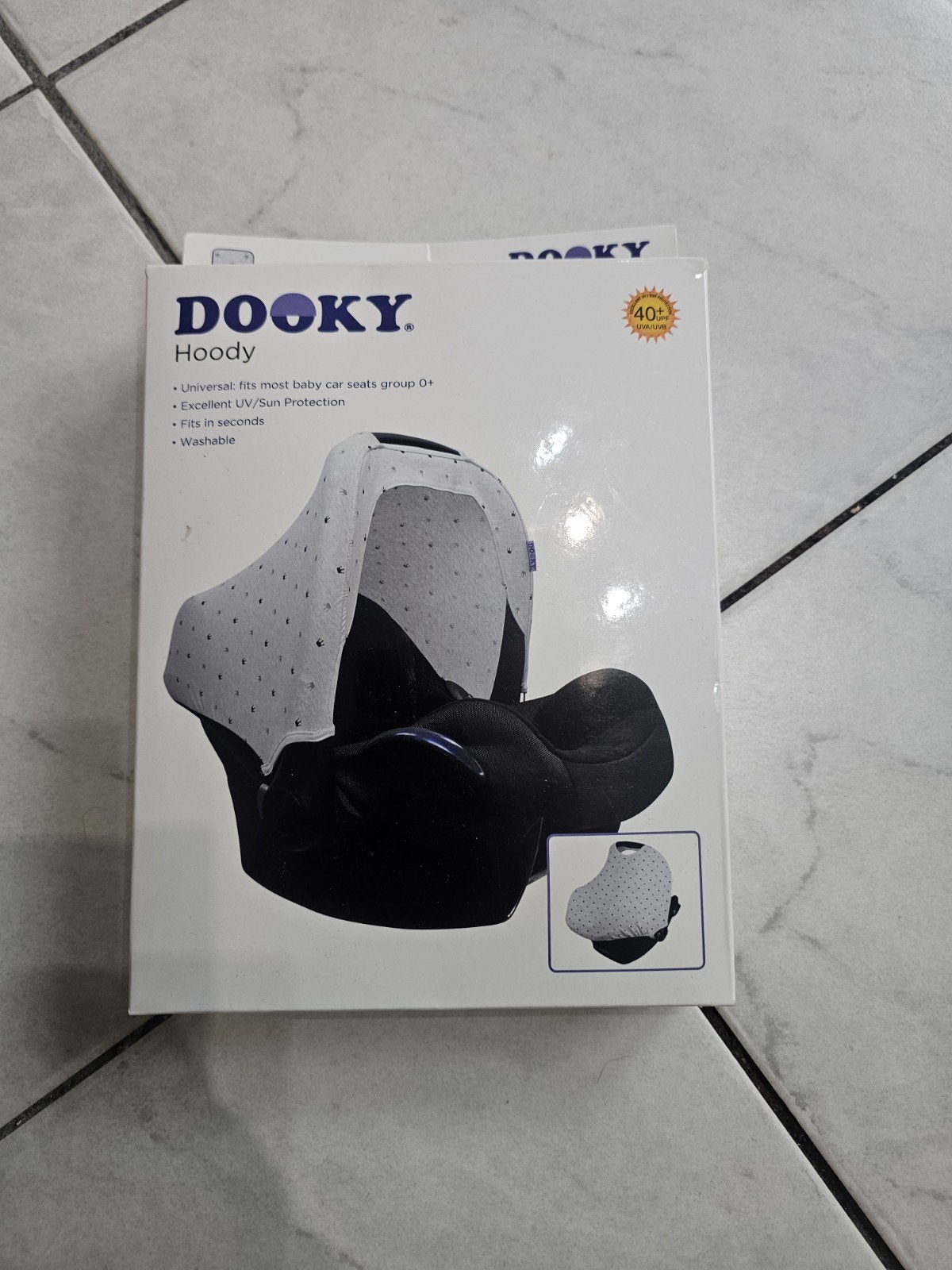 Dooky
Hoody Cover – Light Grey Crowns, Kinderen en Baby's, Buggy's, Nieuw, Overige merken, Ophalen of Verzenden