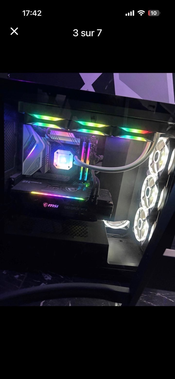 SETUP GAMING COMPLET À VENDRE ., Enlèvement, Comme neuf