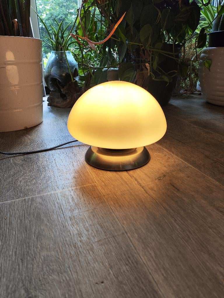 Vintage "Mushroom" Tafellamp  – Linhai Junis, Verzamelen, Retro, Ophalen of Verzenden