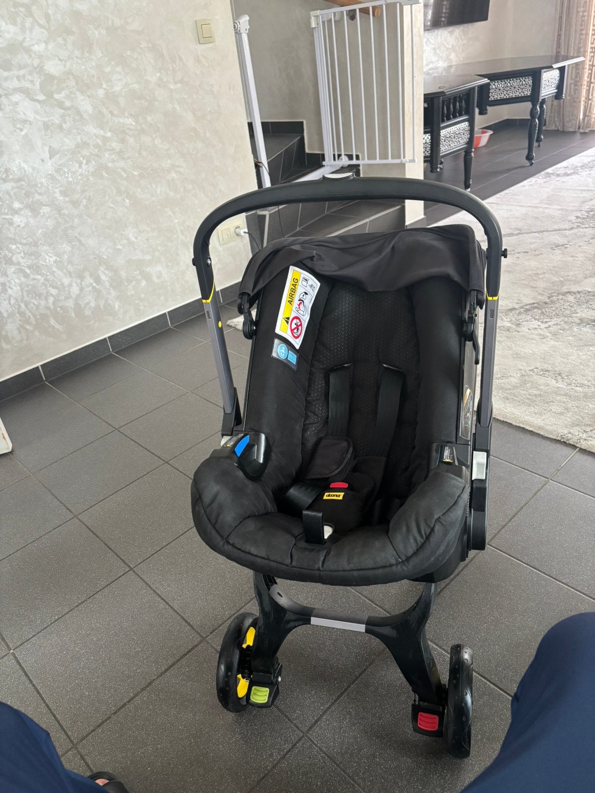 Doona I-size, Kinderen en Baby's, Ophalen, Zo goed als nieuw, Kinderwagen