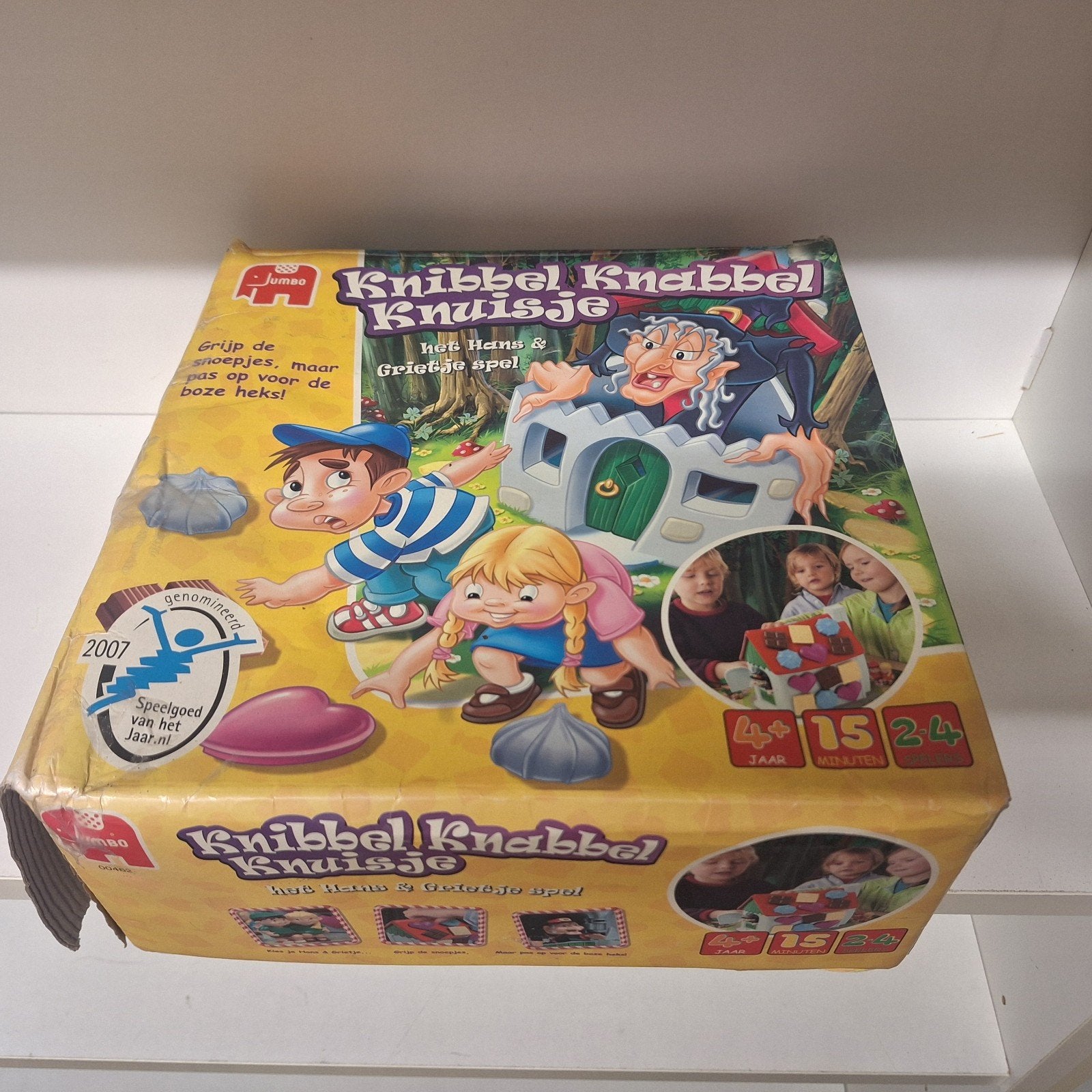 Jeu Knibbel nibble cuddle, Enlèvement