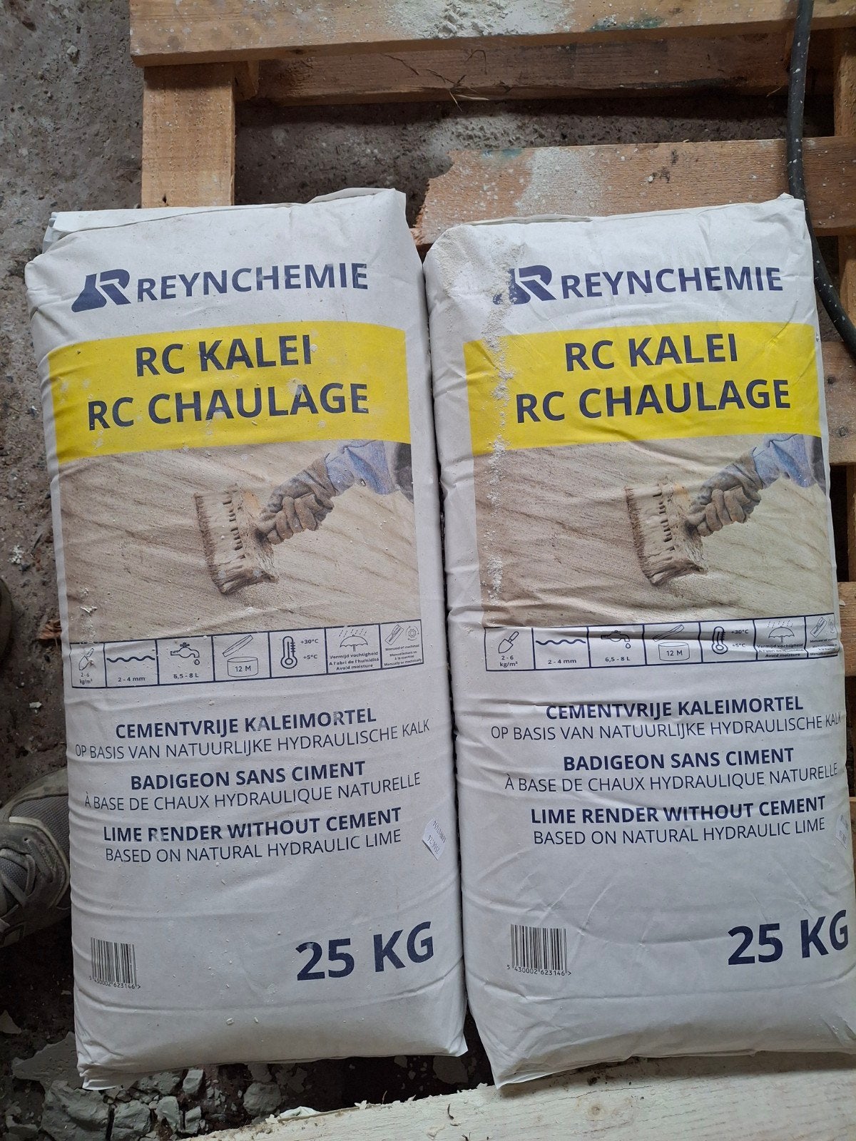 Zakken kalei, Doe-het-zelf en Bouw, Ophalen