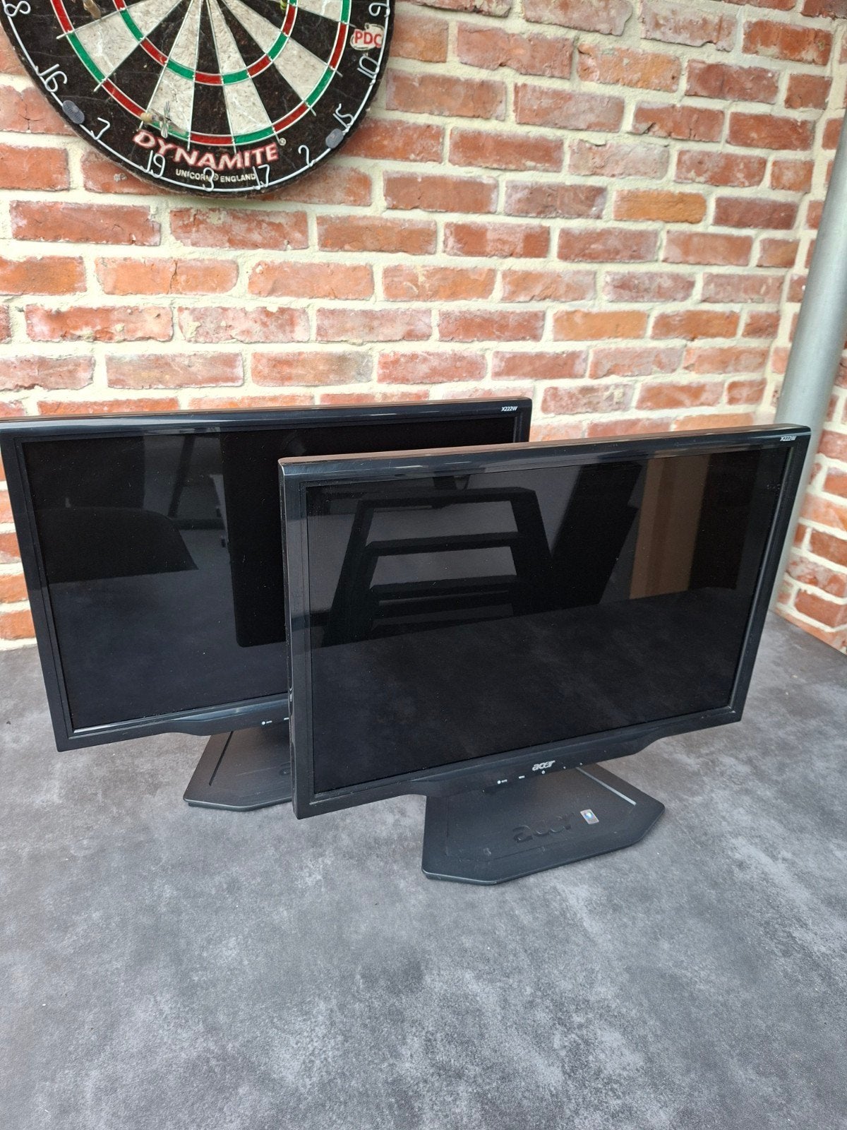 2 computerschermen Acer 22', Computers en Software, Monitoren, Ophalen