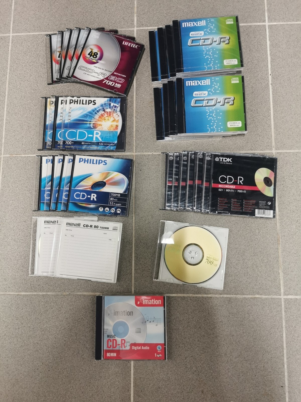 CD-R, Informatique & Logiciels, Disques enregistrables, Enlèvement ou Envoi, Cd