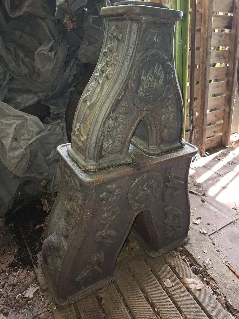 Opzetstukken Dovre houtkachel, Huis en Inrichting, Kachels, Ophalen, Gebruikt, Hout, Houtkachel