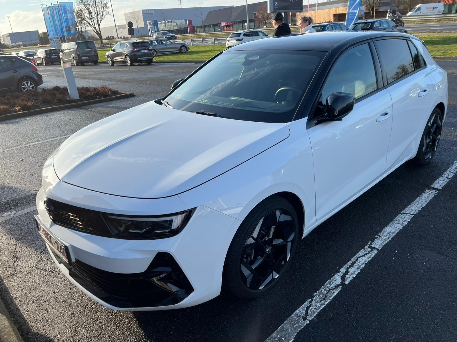 Opel Astra PHEV 1.6 Turbo GS (132 kW), Auto's, Automaat, Alcantara, Wit, 5 deurs