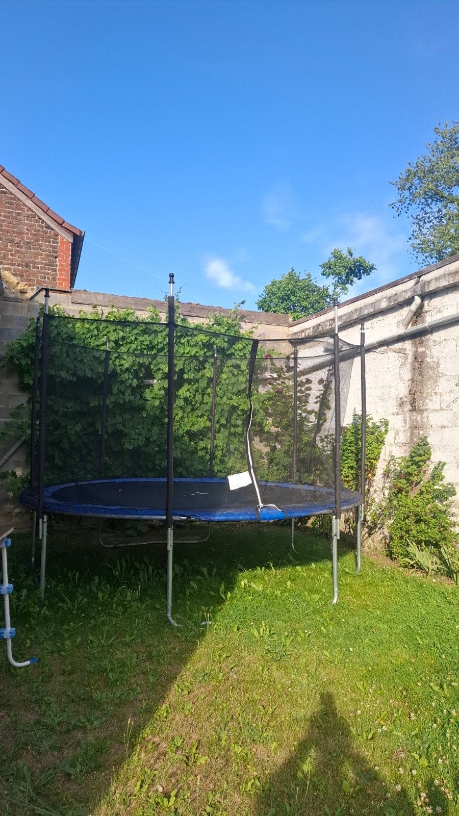 trampoline, Enlèvement