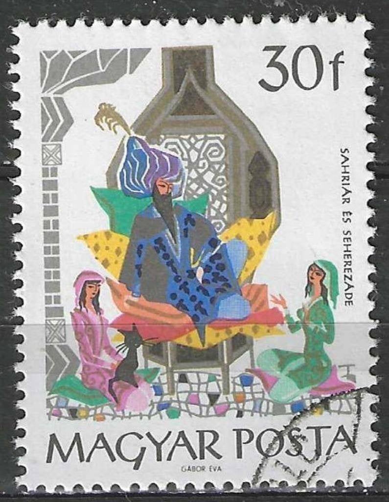 Hongarije 1965 - Yvert 1781 - Sheherazade (ST), Verzenden, Gestempeld