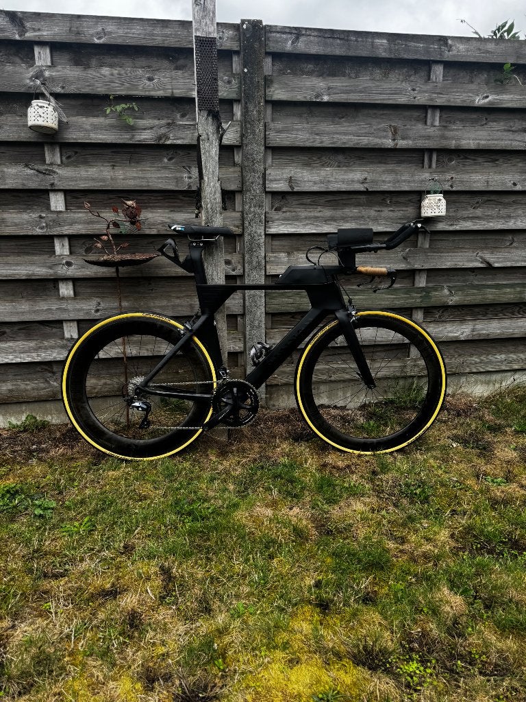 Triatlonfiets/tijdritfiets, Fietsen en Brommers, Gebruikt, Carbon, Heren, 53 tot 57 cm