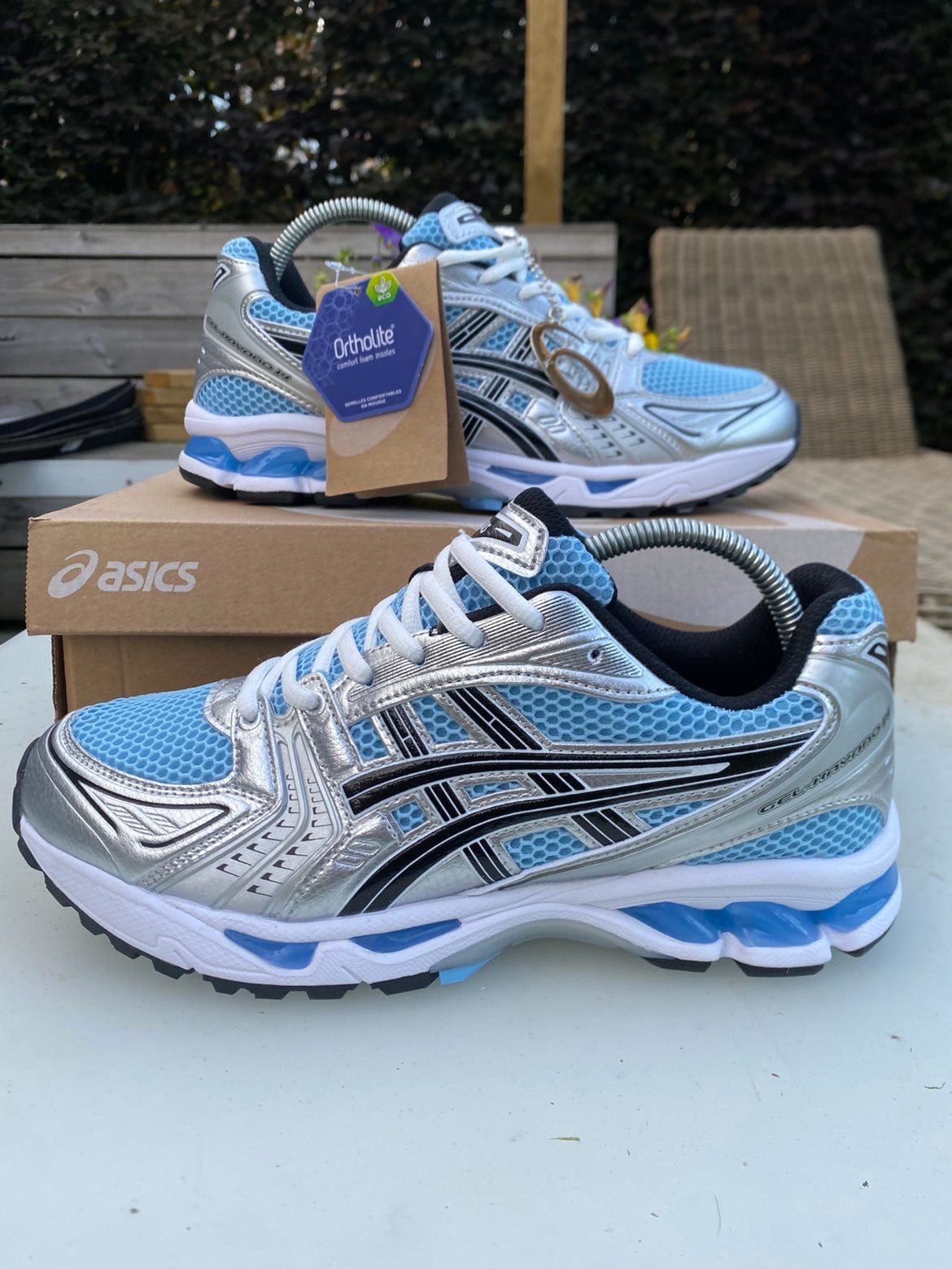 Asics kayano 14 silver blue, Ophalen, Zo goed als nieuw