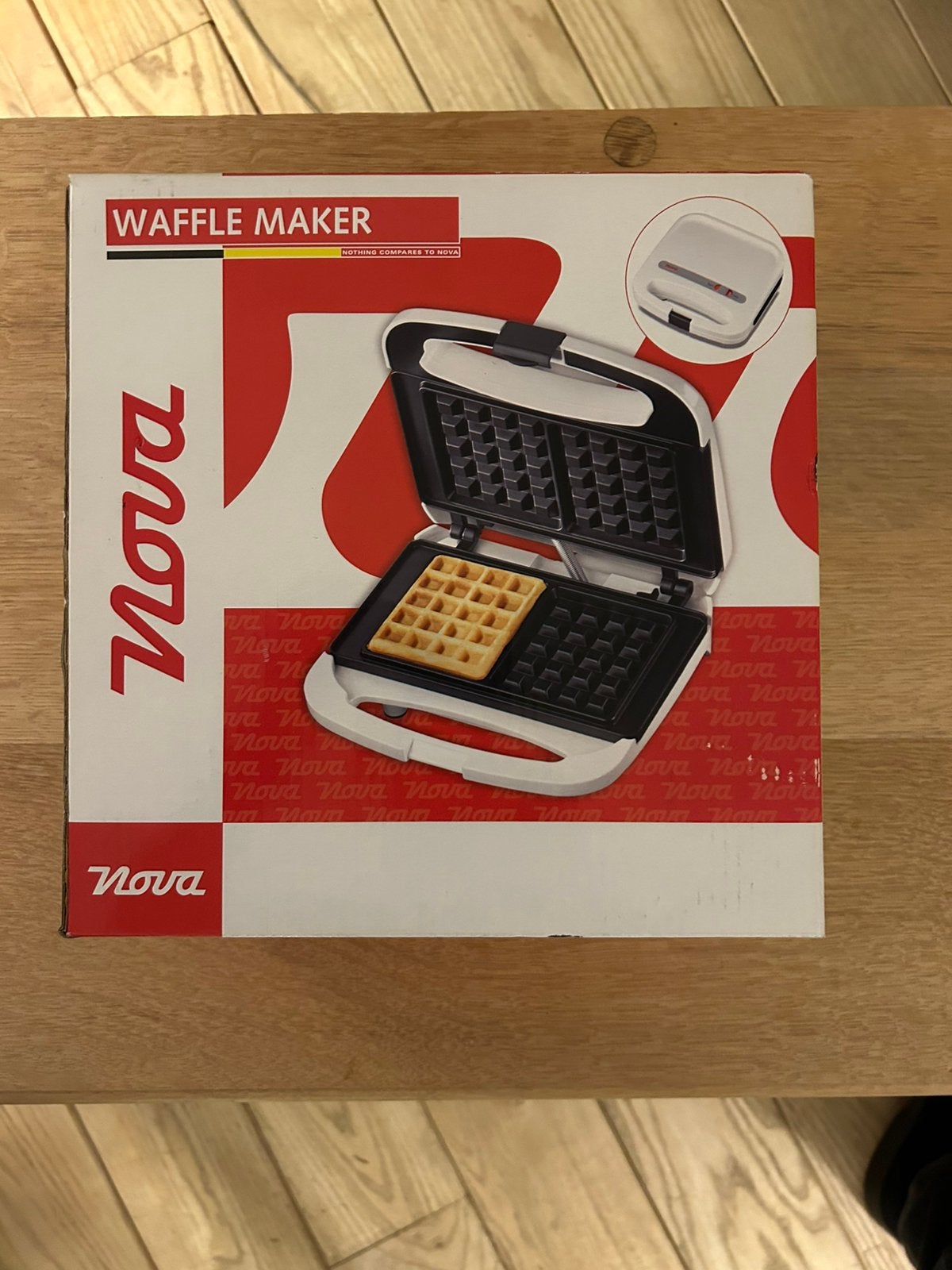Nova wafelijzer, Ophalen, Zo goed als nieuw