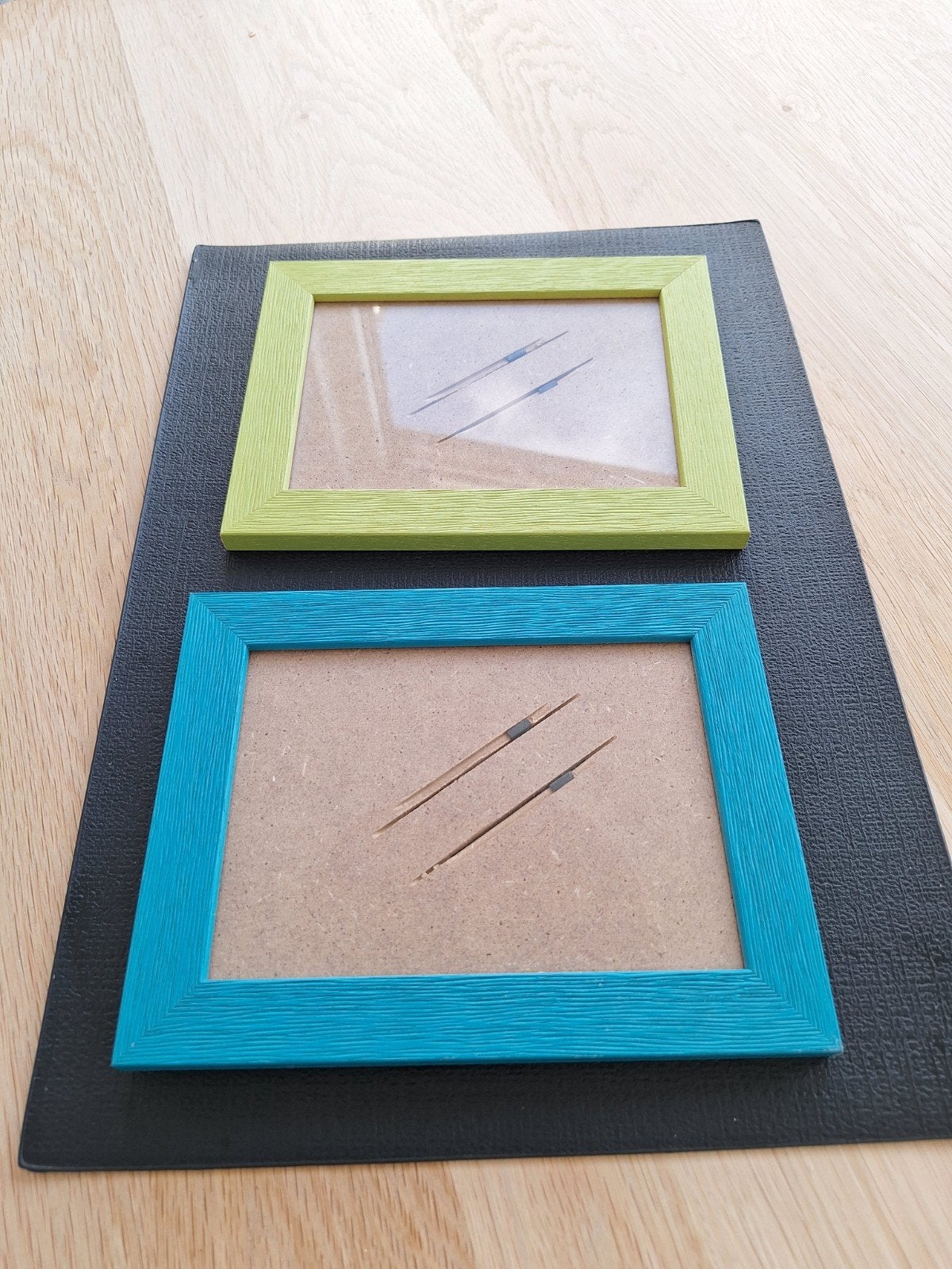 fotokaders, Ophalen of Verzenden, Zo goed als nieuw, Groen, Hout