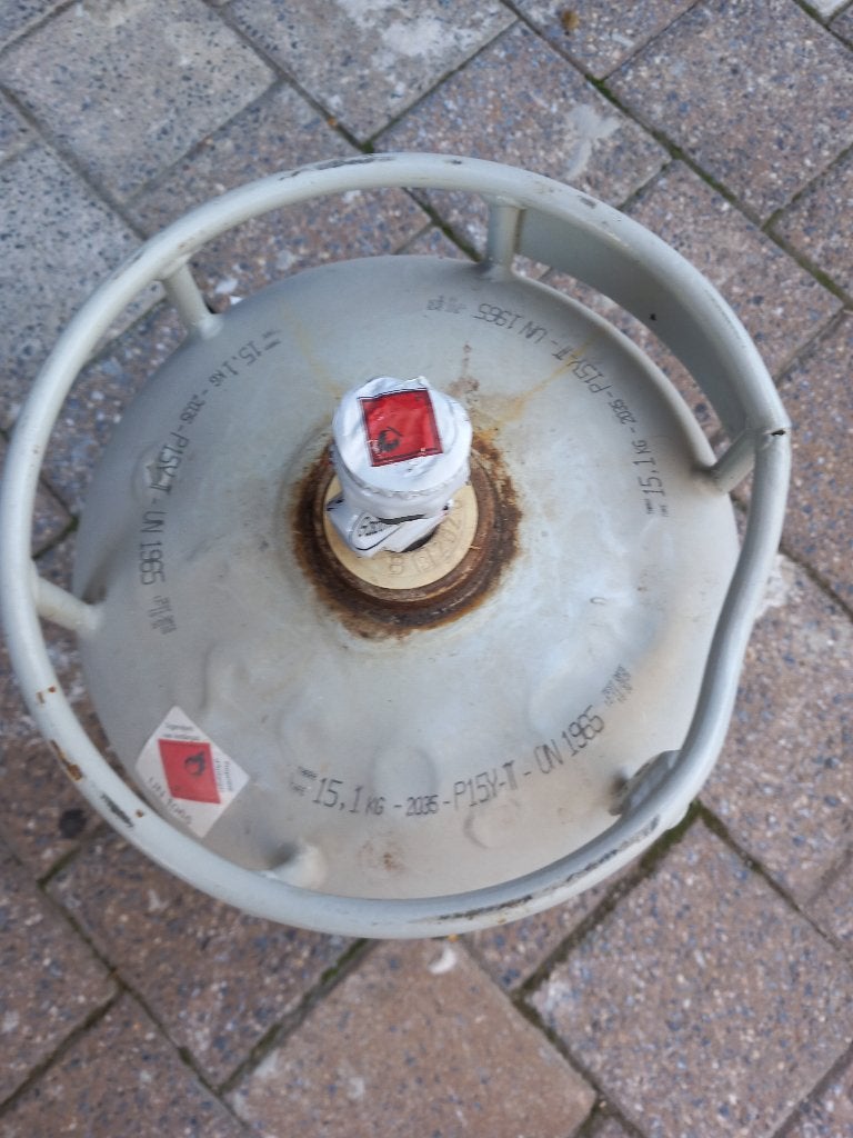Volle gasfles, Ophalen, Nieuw, Gas