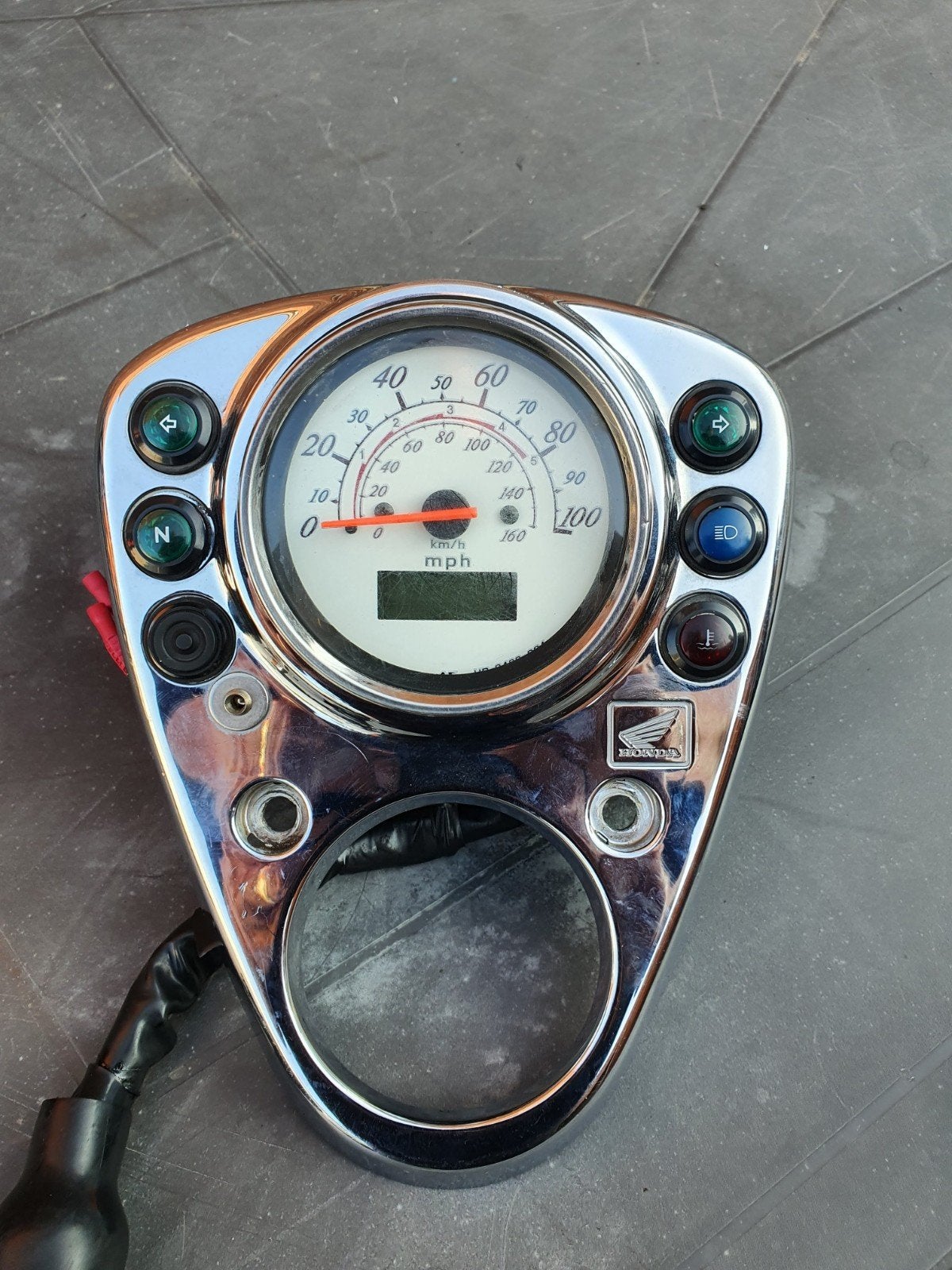Honda shadow vt125 km teller, Motos, Particulier
