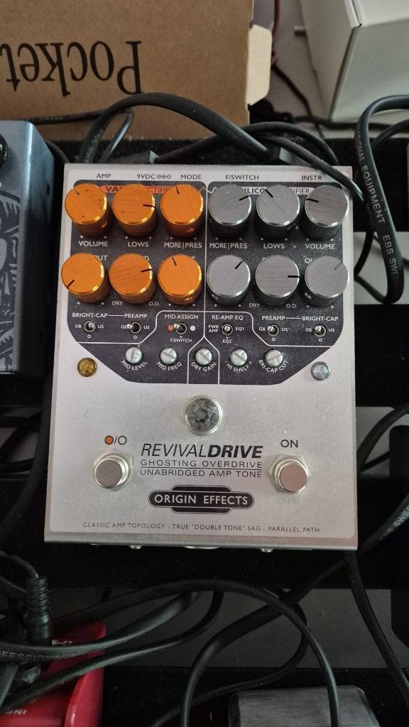 ORIGIN EFFECT REVIVAL DRIVE with EQ options, Muziek en Instrumenten, Effecten, Distortion, Overdrive of Fuzz, Ophalen