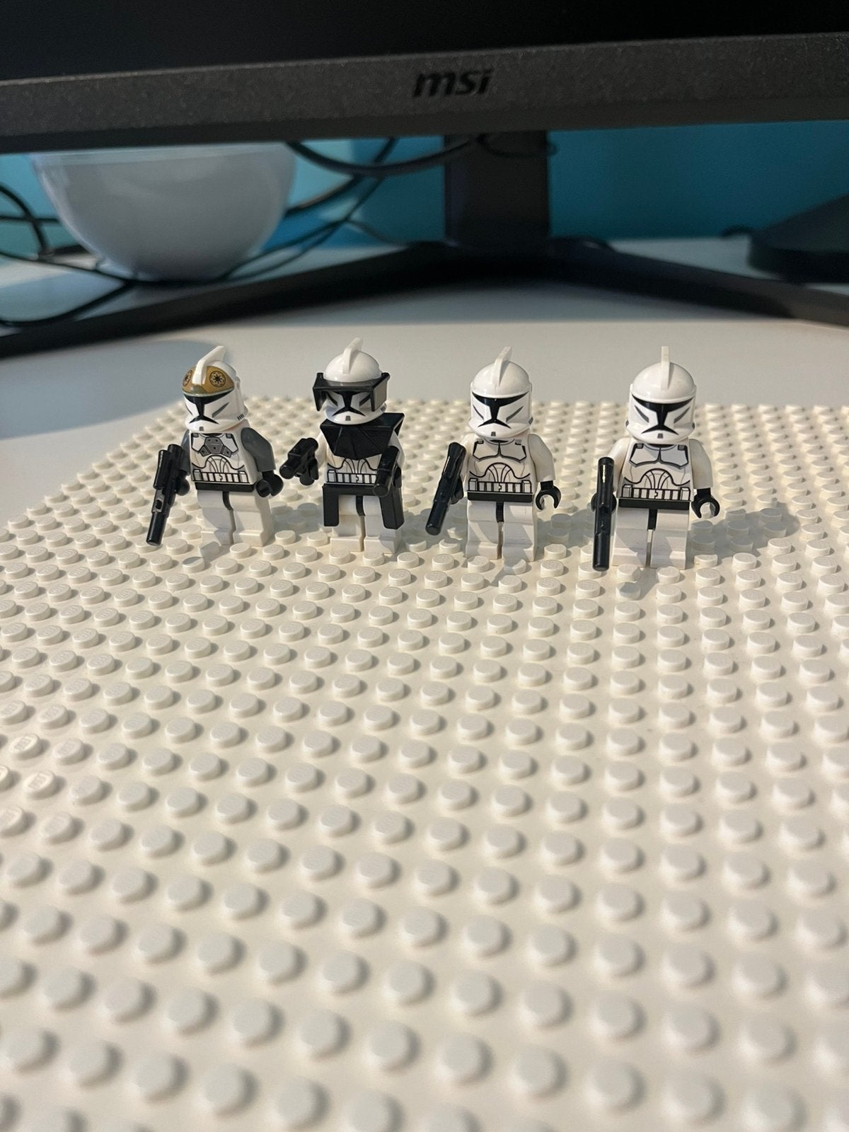 Star wars minifigure lot! Clone wars battlepack met build!, Enlèvement ou Envoi, Comme neuf