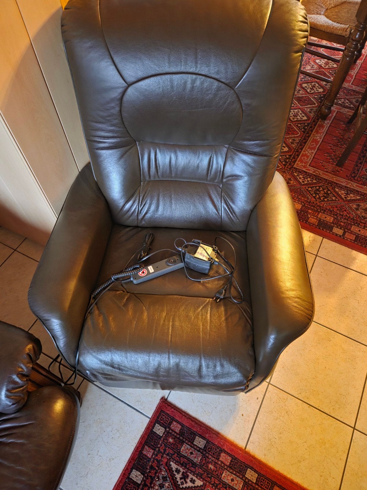 divant en cuir electrique, Ophalen of Verzenden, Leer