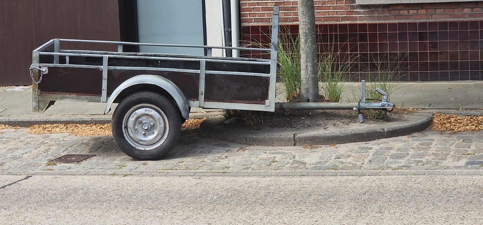 aanhangwagen/aanhanger/remorque 2x1 m  galva, Autos : Divers, Remorques, Enlèvement, Utilisé