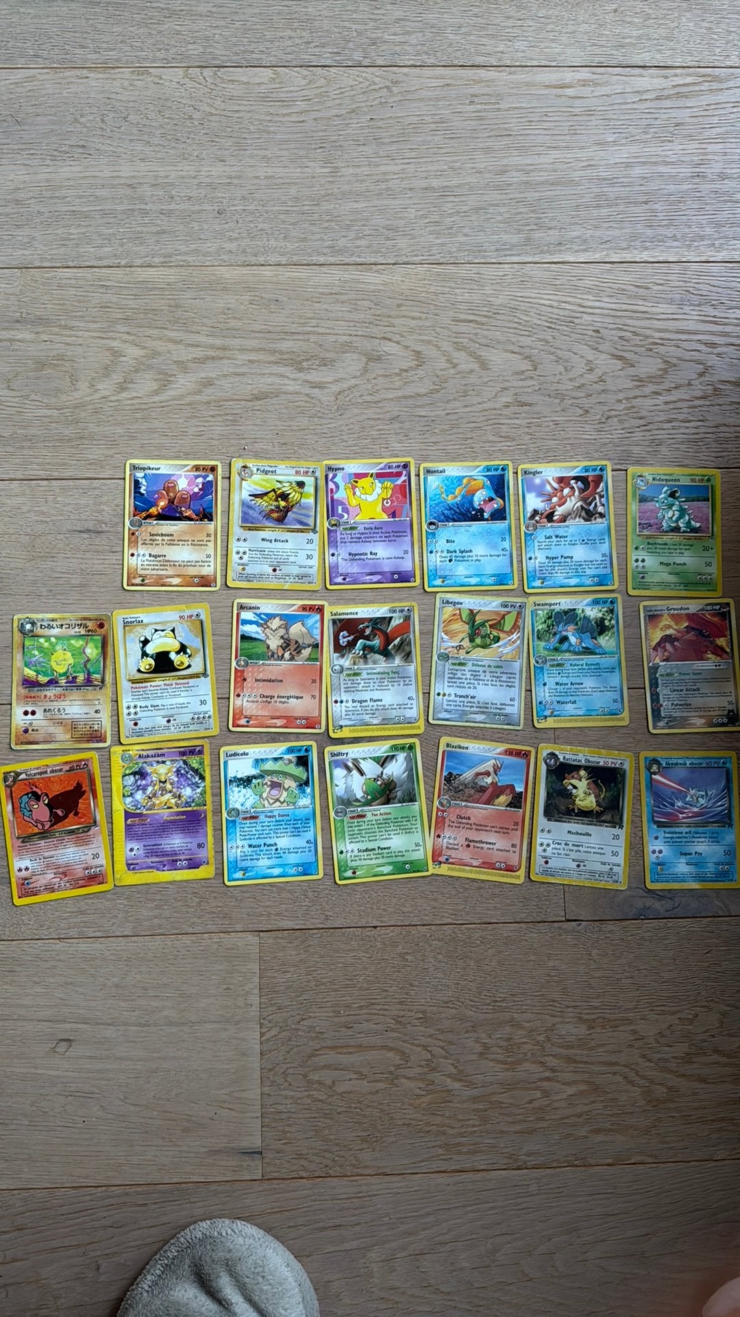 Diverse Pokémon-kaarten, Ophalen of Verzenden, Gebruikt