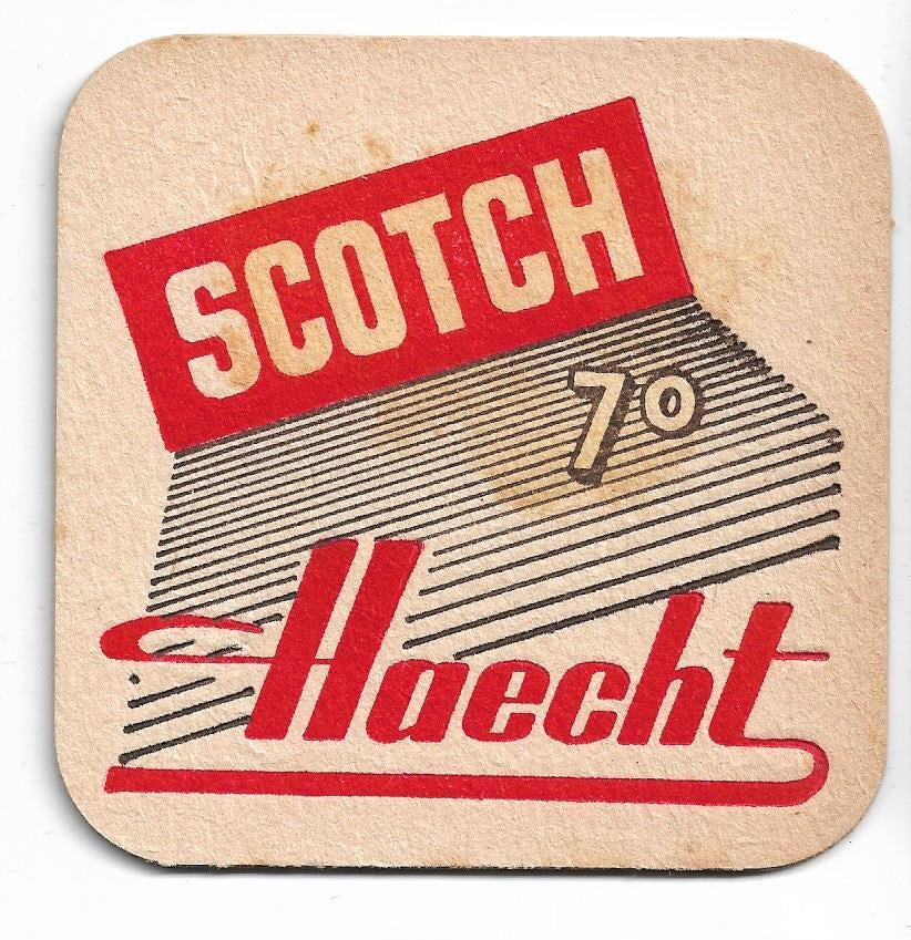 SB Scotch 7 Haecht, Collections, Enlèvement ou Envoi, Sous-bock