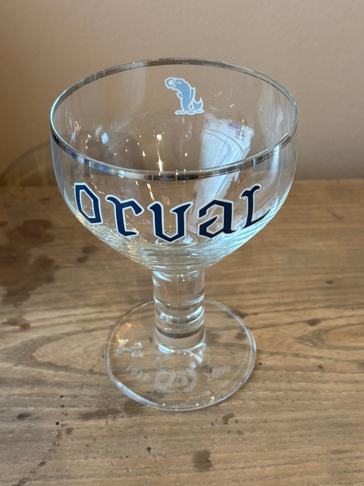 Orval glas 75 jaar bestaan (1931-2006), Ophalen of Verzenden, Zo goed als nieuw