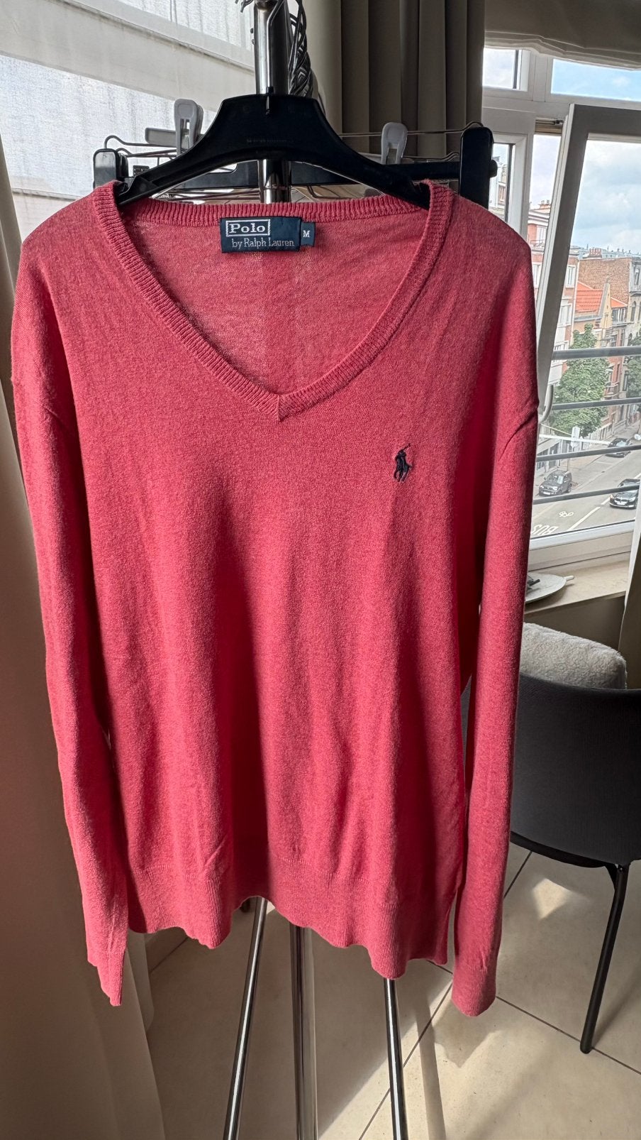 Polo Ralph Lauren homme rouge taille M, Kleding | Heren, Polo's, Verzenden, Zo goed als nieuw, Rood
