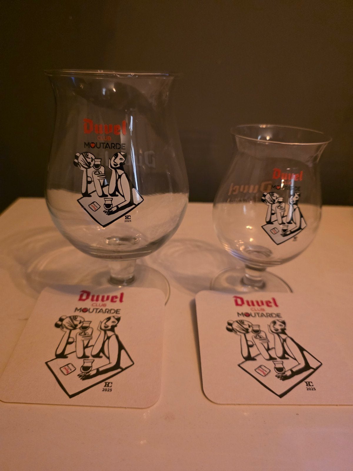 Duvel Moutarde, Collections, Enlèvement ou Envoi, Neuf, Verre ou Verres, Duvel