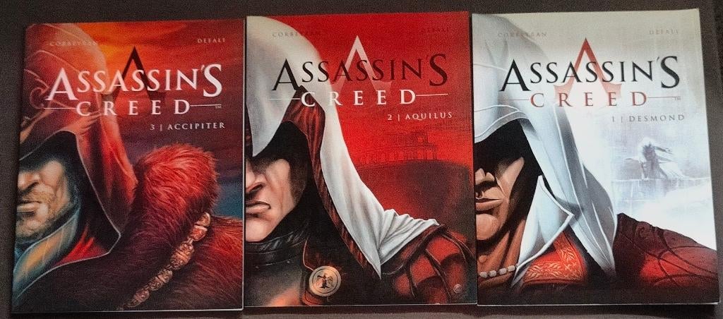 Assassin's Creed 3 graphic novels, Boeken, Meerdere stripboeken, Ophalen, Zo goed als nieuw, Eric Corbeyran