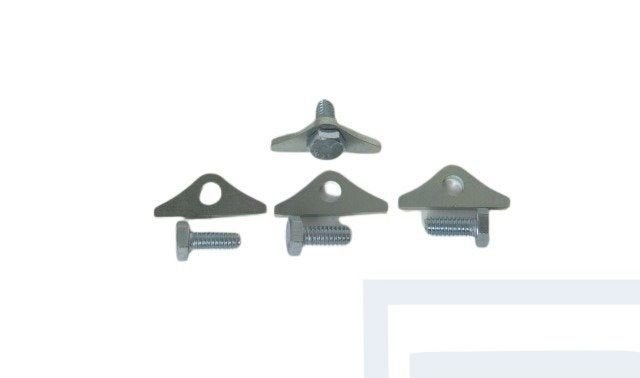 Volvo Klepdeksel plaatjes set B18+B20 +boutjes ( 4 stuks ) 1, Ophalen of Verzenden, Nieuw, Volvo