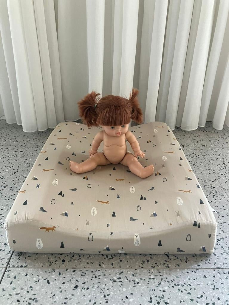 verschoonkussen / luierkussen Liewood + hoes, Kinderen en Baby's, Ophalen, Zo goed als nieuw, Aankleedkussen, Overige merken