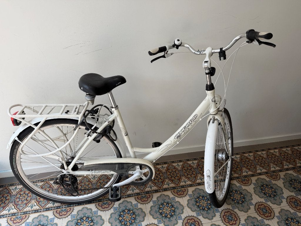 Damesfiets Oxford Bianco Negro, Gebruikt, Versnellingen, 50 tot 53 cm, Ophalen
