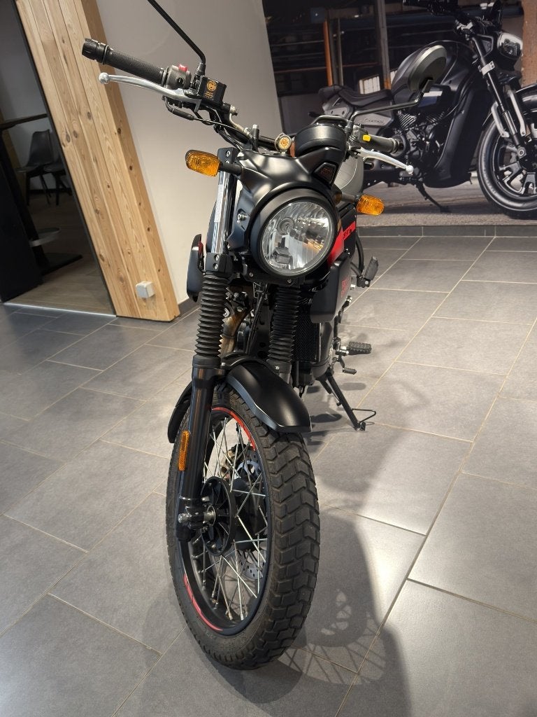 Royal Enfield Scram 411 - 2026 - 2 022 km - 1ère main, Motoren, Occasion, 411 cc, Bedrijf, Minimaal motorrijbewijs A2