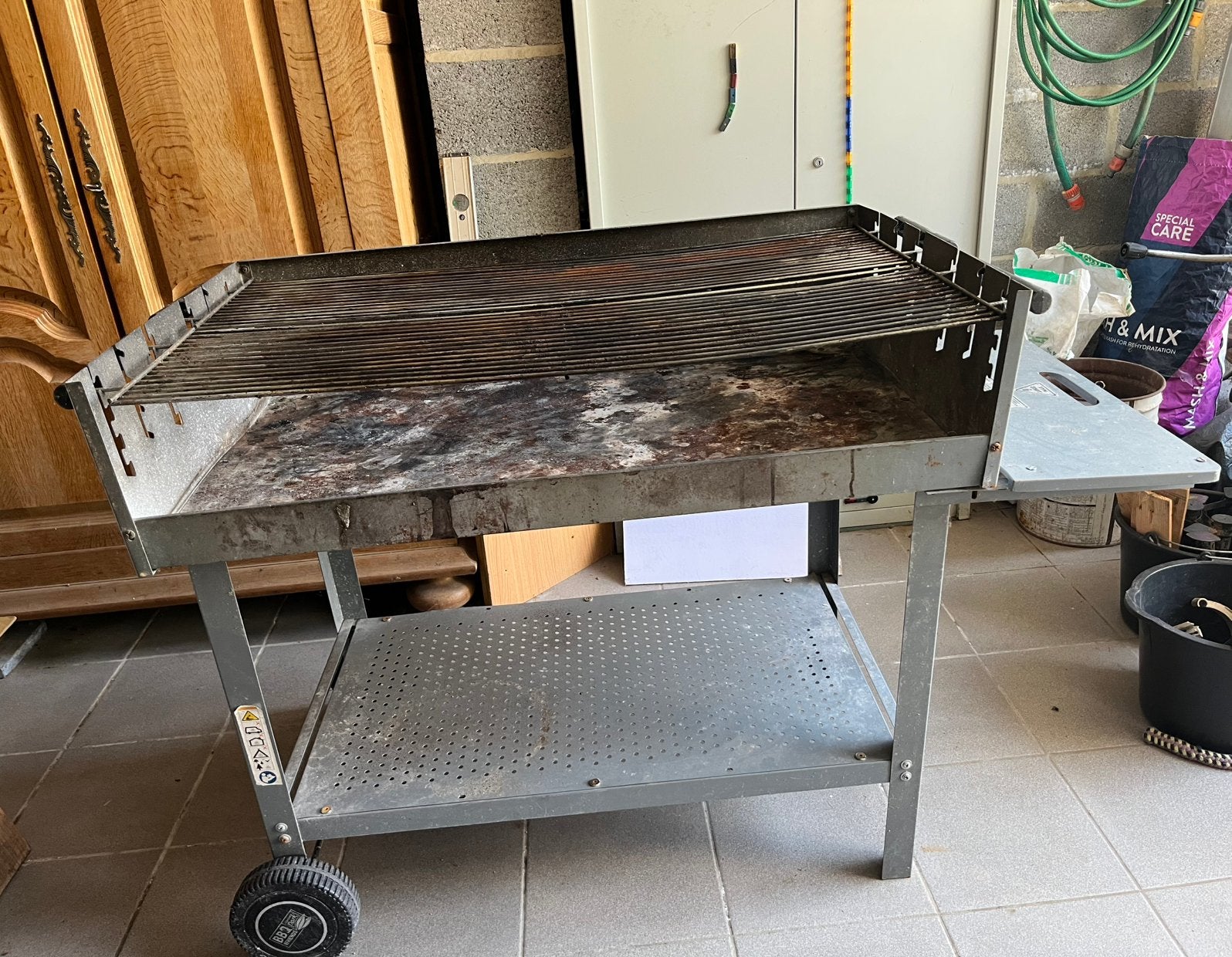 Barbecue, Ophalen