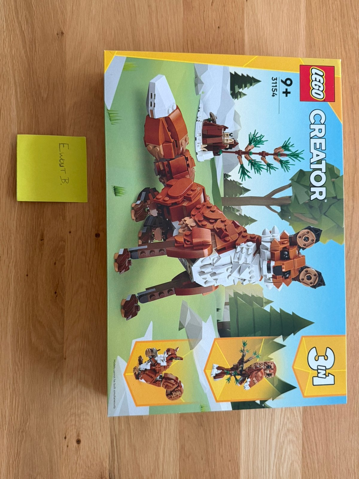 LEGO CREATOR 3in1 bosdieren (rode vos) 31154, Nieuw, Ophalen of Verzenden, Compleet, Lego