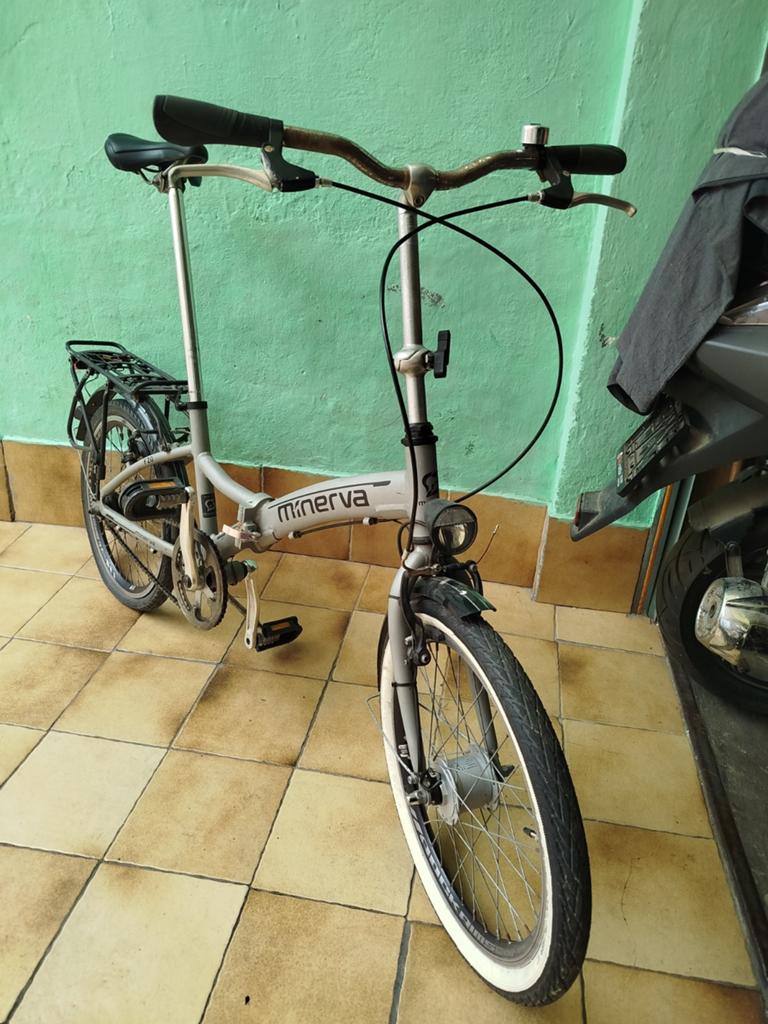 VÉLO PLIANT MINERVA, Autres marques, Enlèvement, Utilisé, Totalement pliable