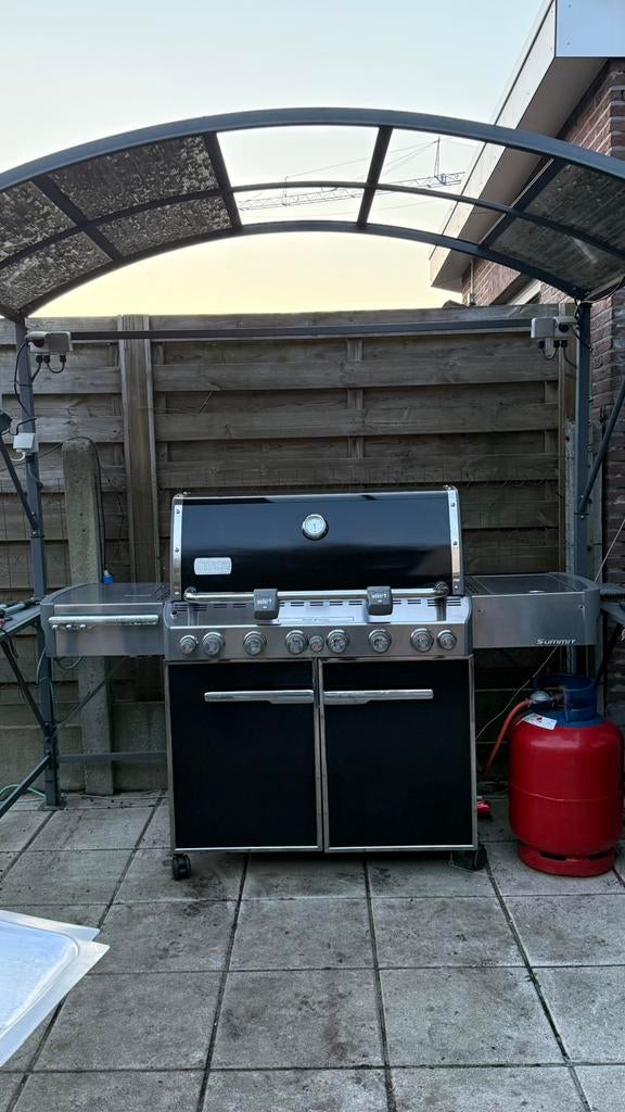 Gasbarbeque Weber, Tuin en Terras, Ophalen, Gebruikt, Gas, Vrijstaand
