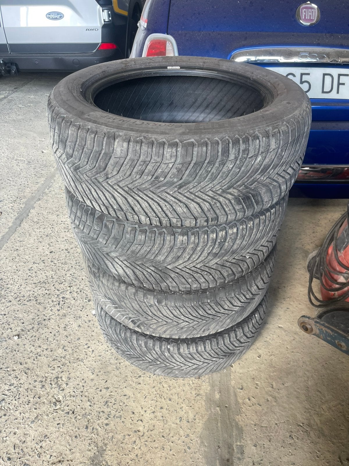 4 pneus Michelin 4 saisons, Enlèvement, 4 Saisons, Pneu(s)