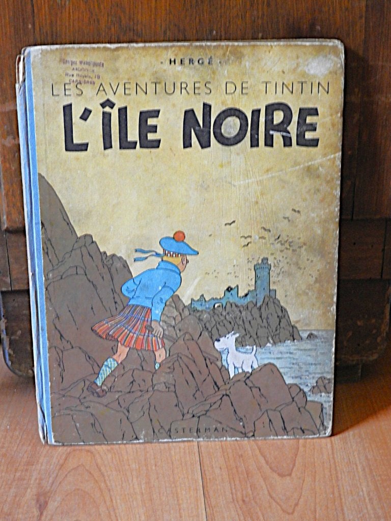 Tintin - L'île Noire, Une BD, Enlèvement ou Envoi, Utilisé, Hergé
