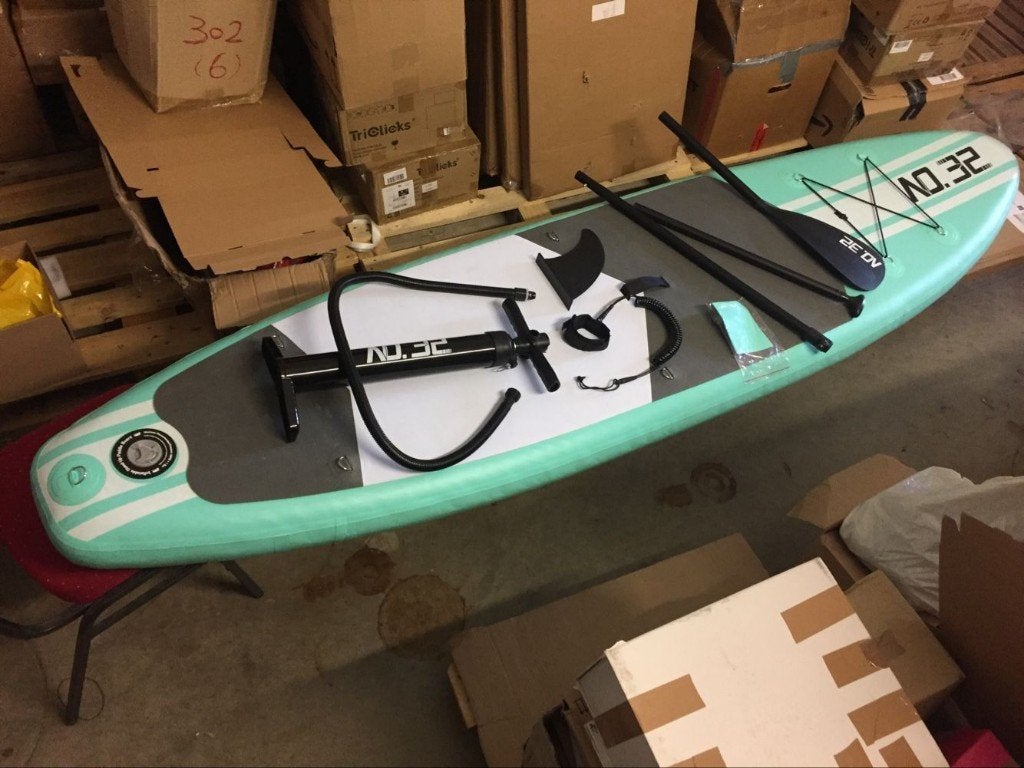 SUP-board (stand-up paddleboard)  te koop, Watersport en Boten, Suppen, Gebruikt, SUP-boards, Verzenden