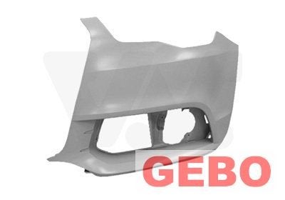 Audi A1 2010 t/m 2014 bumper hoek links PRIMER 8X0 807 065 G, -, Voor, -, Nieuw