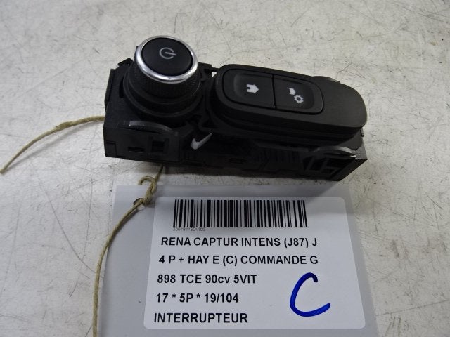 SCHAKELAAR Renault Captur (2R) (01-2013/-) (RSA253B06108R), Gebruikt, Renault