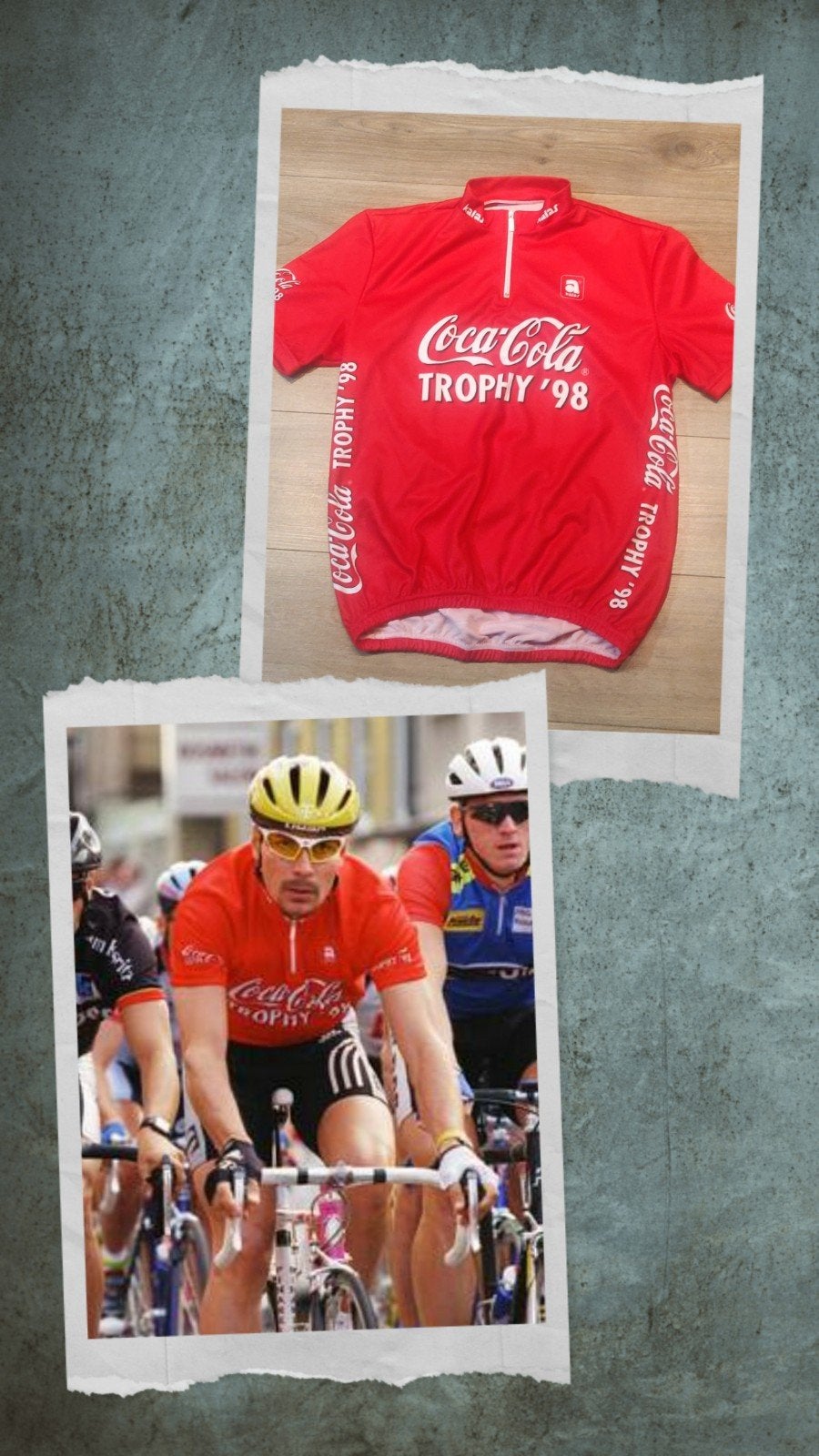 Maillot de cyclisme Erik Zabel Trophy Coca Cola, Sports & Fitness, Cyclisme, Enlèvement ou Envoi
