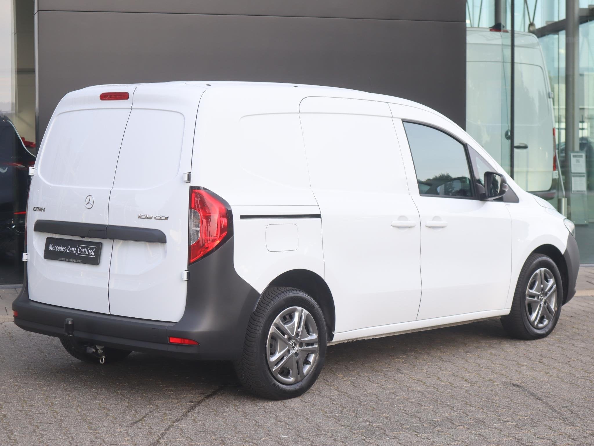 Mercedes-Benz Citan 108 CDI L1 BETIMMERING TREKHAAK, Auto's, Voorwielaandrijving, Stof, 4 cilinders, Bedrijf