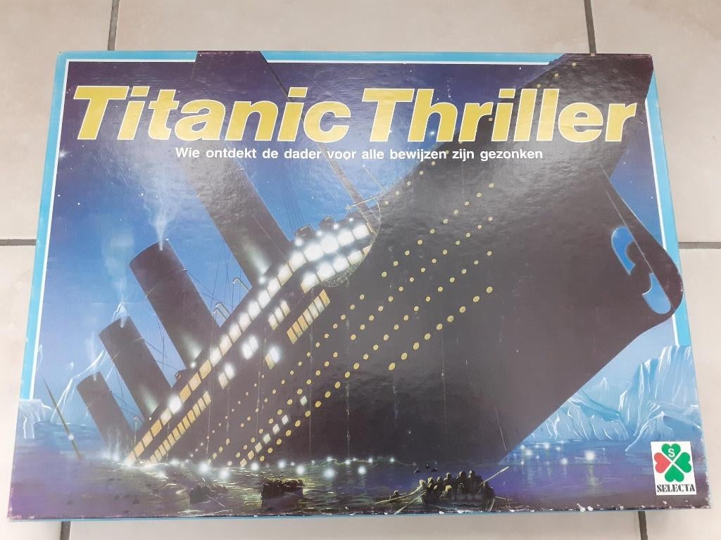 Titanic Thriller Boardgame, Hobby en Vrije tijd, Ophalen of Verzenden, Zo goed als nieuw, Selecta