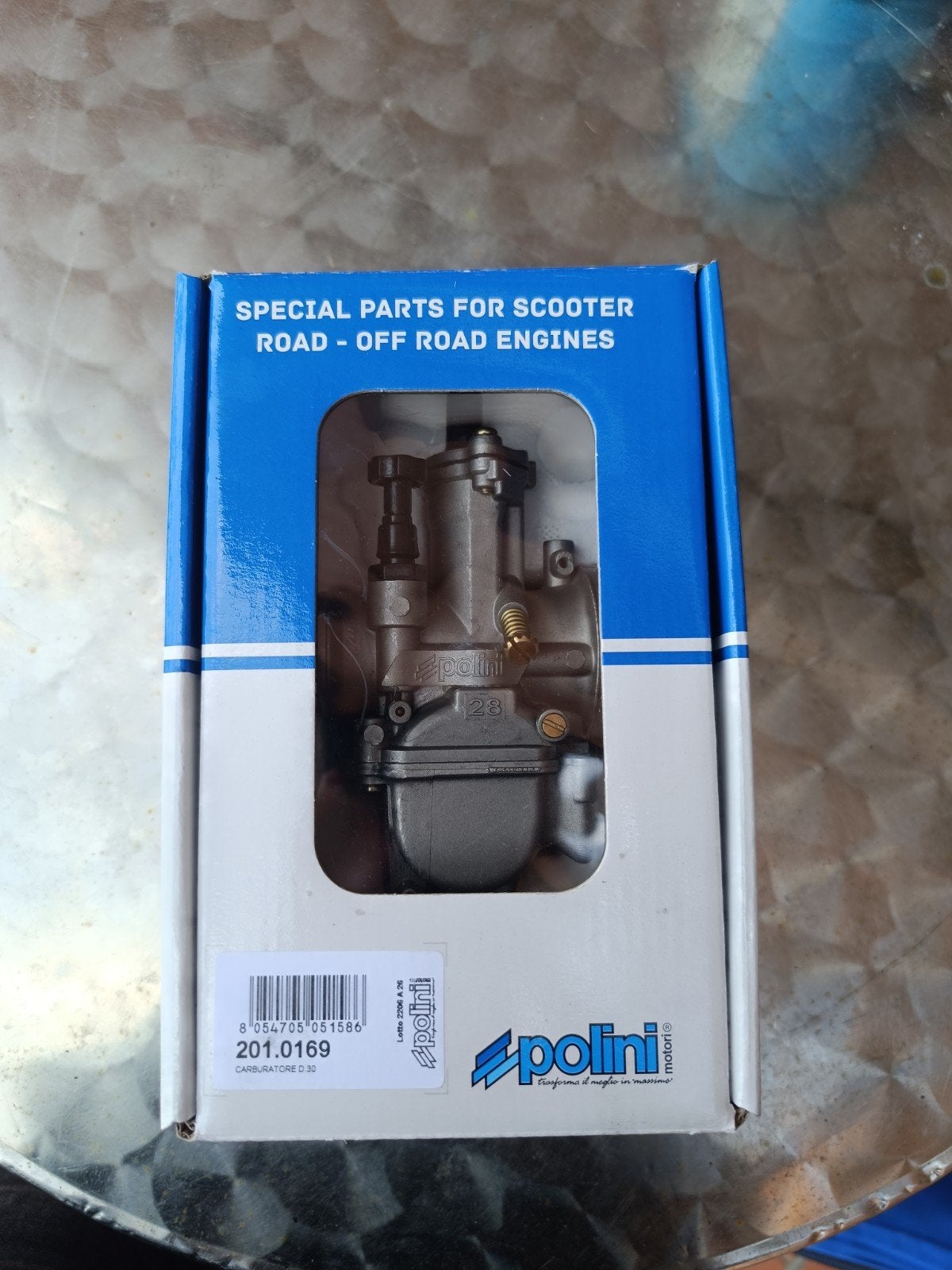 Polini PWK 28MM carburateur, Ophalen of Verzenden