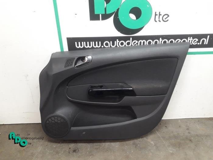 Revêtement portière 4portes avant droite d'un Opel Corsa (, -, Opel, 3 mois de garantie, Utilisé